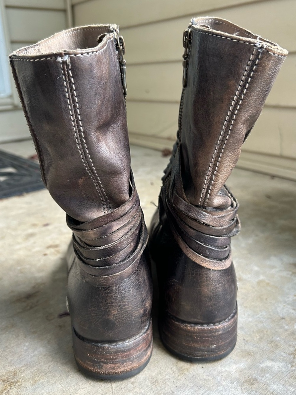 Bed Stu Leather Rampton Boots 10 - Picture 4 of 9
